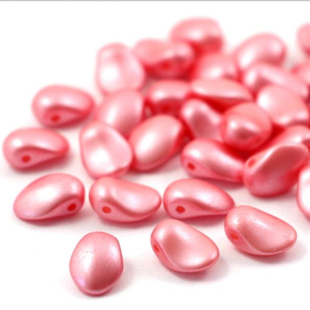 Tulip Petals 6x8mm Alabaster Pastel Lt.Coral [10szt]