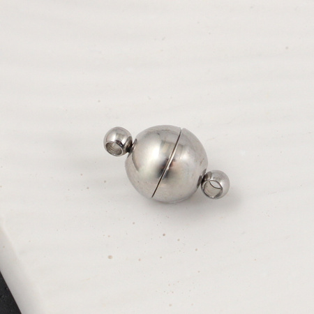 Zapięcie magnetyczne kula stal szlachetna 6mm