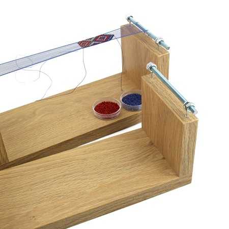 Krosno do koralików drewniane Smart