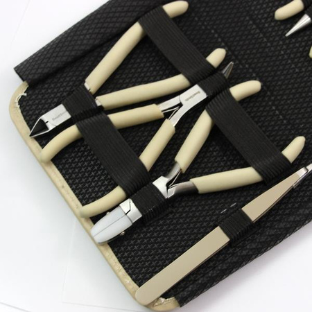 Zestaw narzędzi do robienia biżuterii BEIGE szczypce Beadsmith