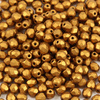 Fire Polish 4mm Brass Gold [40szt]