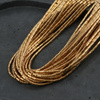 Hematyt złoty mini wałek 3x1,5mm [sznur 39cm]
