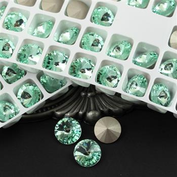 Preciosa Rivoli Maxima Chrysolite 12mm [2szt]