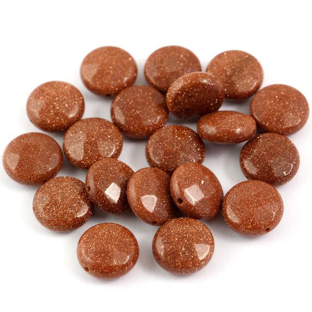 Piasek pustyni moneta fasetowana 12mm