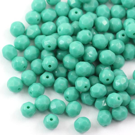 Fire Polish 6mm Persian Turquoise [20szt]