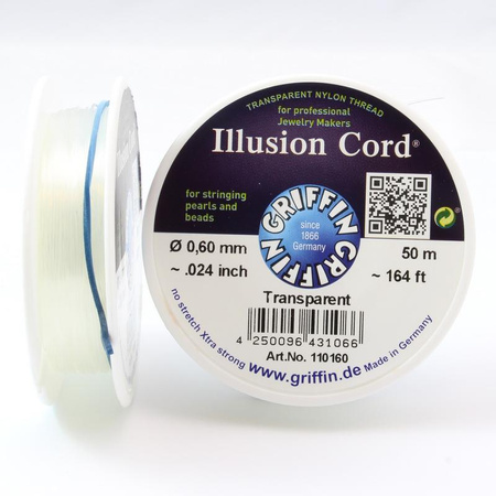 Griffin Żyłka przezroczysta 0,60mm / 50m