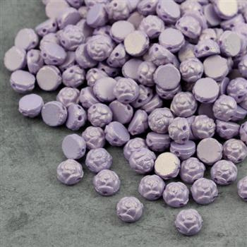 Roseta Two-Hole Cabochon Blossom Lilac [15szt]