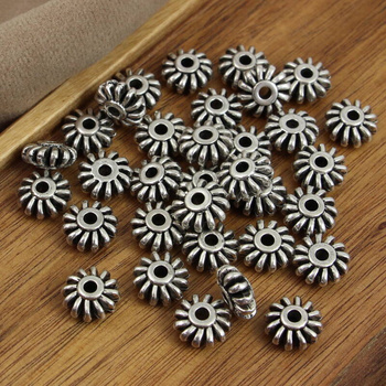 Przekładka metalowa oponka srebrna 12x5mm