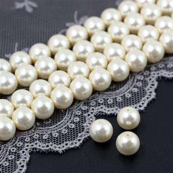 Preciosa Nacre Round Pearl Maxima Light Creamrose 4mm [10szt]