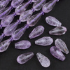 Ametyst kropla fasetowana 16x8mm