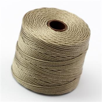 Nici nylonowe S-Lon bead cord SAND 0,5mm/70m [szpula]