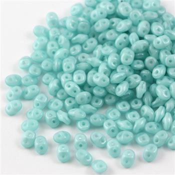 SuperDuo 2.5x5mm Milky Seafoam [5g]