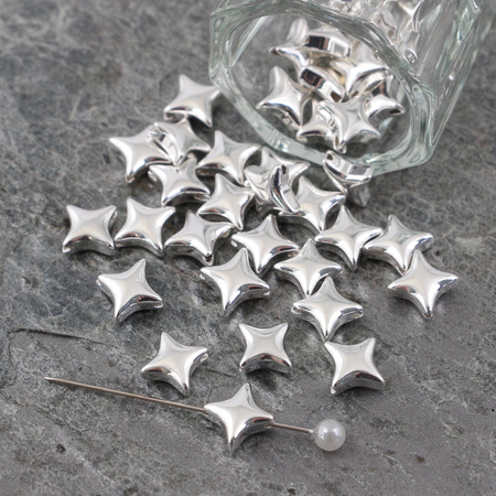 Hematyt srebrny gwiazda 10mm