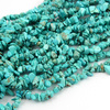 Howlit turkusowy drobna sieczka [sznur 80cm]