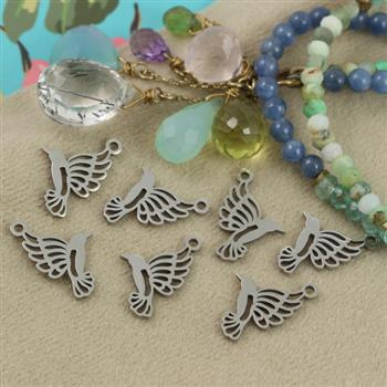 Zawieszka koliber stal szlachetna 18x13mm