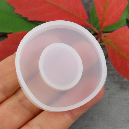 Forma silikonowa do odlewów z żywicy litera O 4cm