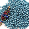 Round Beads Velvet Ice Blue 3mm [50szt]