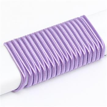 Sznurek sutasz chiński 3mm lawendowy [1 metr]