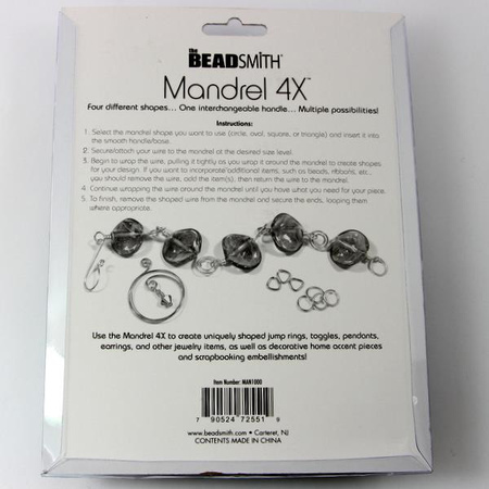 Mandrela 4x plastikowa Beadsmith