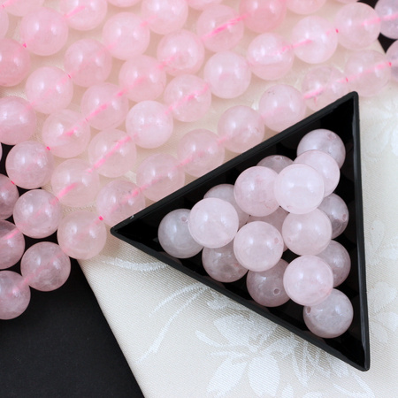 Kwarc różowy kula gładka 8mm