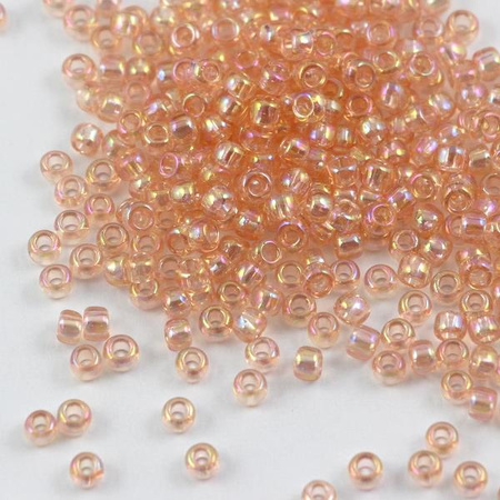 Toho Round 8/0 Transparent-Rainbow Rosaline [10g]
