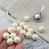 Miyuki Cotton Pearls Rich Cream kula 8mm