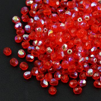 Fire Polish 4mm Hyacinth AB [20szt]