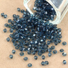 Preciosa Bicone Bead Rondelle Montana 3mm [20szt]