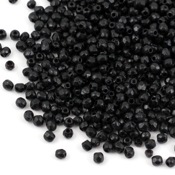 FIRE POLISH 3MM JET ETCHED [40SZT]