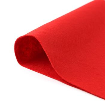 Filc wiskozowy 20x30cm/1mm Knorr Prandell czerwony