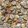 Rose Petals 8x7mm Metallic Mix [10szt]