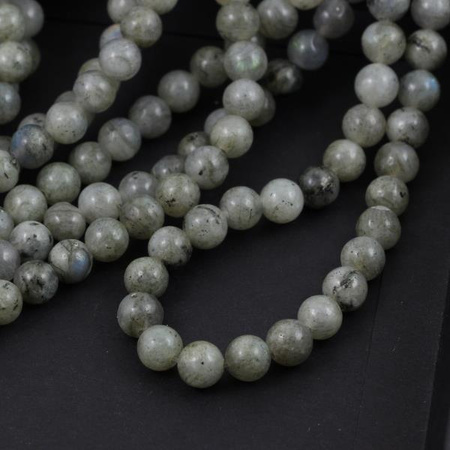 Labradoryt kula gładka 6mm [sznur 38cm]