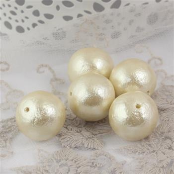 Miyuki Cotton Pearls Off White kula 20mm