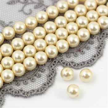 Preciosa Nacre Round Pearl Maxima Creamrose 8mm [4szt]