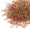 Fire Polish 3mm Crystal Teracota Red [40szt]