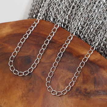 Łańcuszek przedłużka stal szlachetna 3,5x2,5mm [1 metr]