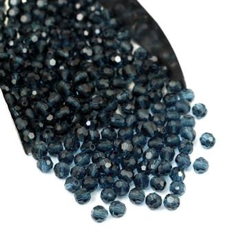 Preciosa Round Bead Montana 4mm [10szt]