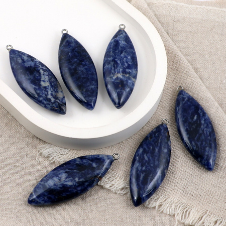 Zawieszka sodalit wrzeciono 50x20mm