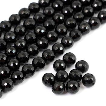 Onyks kula fasetowana 8mm