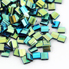Miyuki Tila Beads 5x5x1,9mm Black Blue Star Full [30szt]