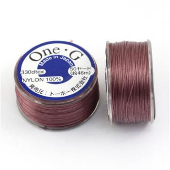 One-G nici nylonowe mauve 0,25mm [szpula 46m]