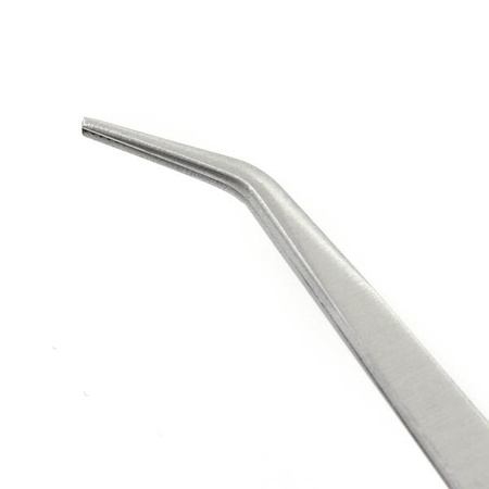 Pęseta samozaciskowa zagięta z okładzinami