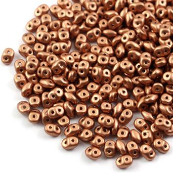 SuperDuo 2.5x5mm Matte Metallic Copper [5g]