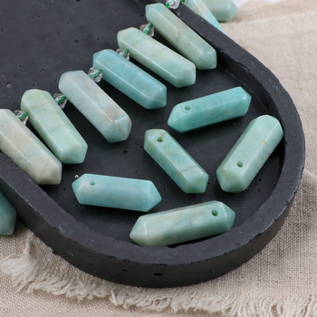 Amazonit zawieszka grot 25-35mm