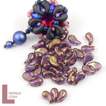 ZoliDuo (Left) 5x8mm Crystal Bronze [10szt]