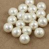 Round Beads Snowy White 10mm
