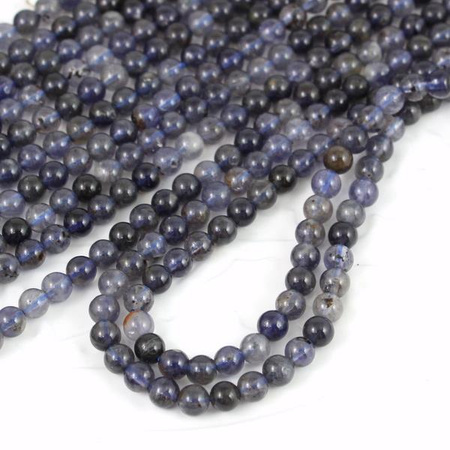 Iolit kula gładka 5mm [sznur 38cm]