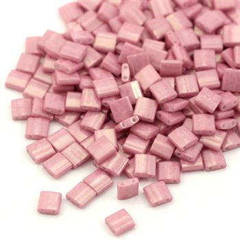 Miyuki Tila Beads 5x5x1,9mm Antique Rose Luster [30szt]