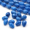 Jadeit kropla fasetowana turkusowa 12x8mm