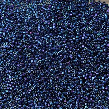 Miyuki Delica 11/0 Metallic Royal Purple Gold Iris [5g]